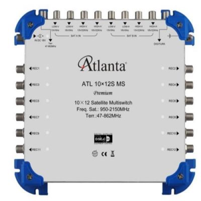 atlanta 10-12 multiswitch uydu santrali