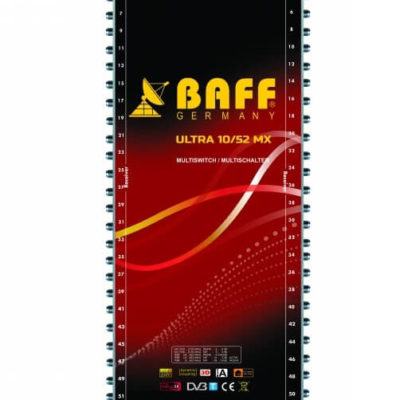 baff ultra mx serisi 10-52 multiswitch uydu santrali
