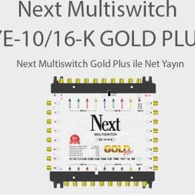 next 10-16 merkezi uydu sistemi santrali dagiticisi